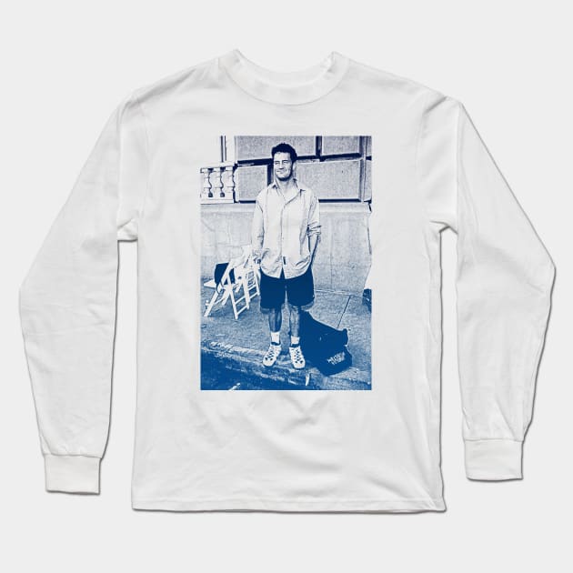 Matthew Perry /// Retro Design Long Sleeve T-Shirt by NumbLinkin